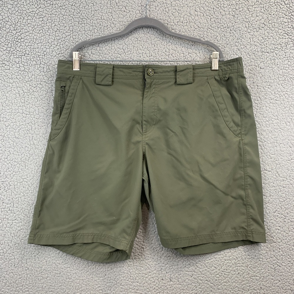 FILSON Outdoorsman Evergreen Shorts XL Hiking Fishing 9 in Inseam
